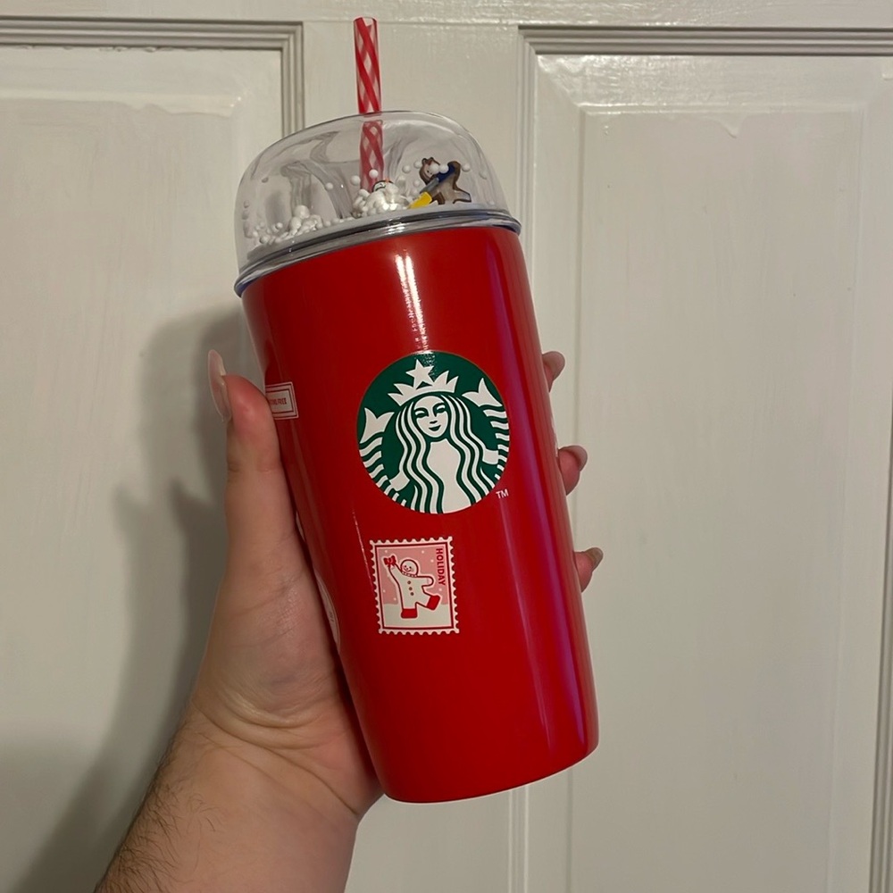 Starbucks Korea Snow Globe Tumbler